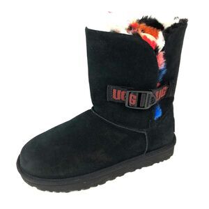 UGG Booties Bailey Buckle Black Size 6